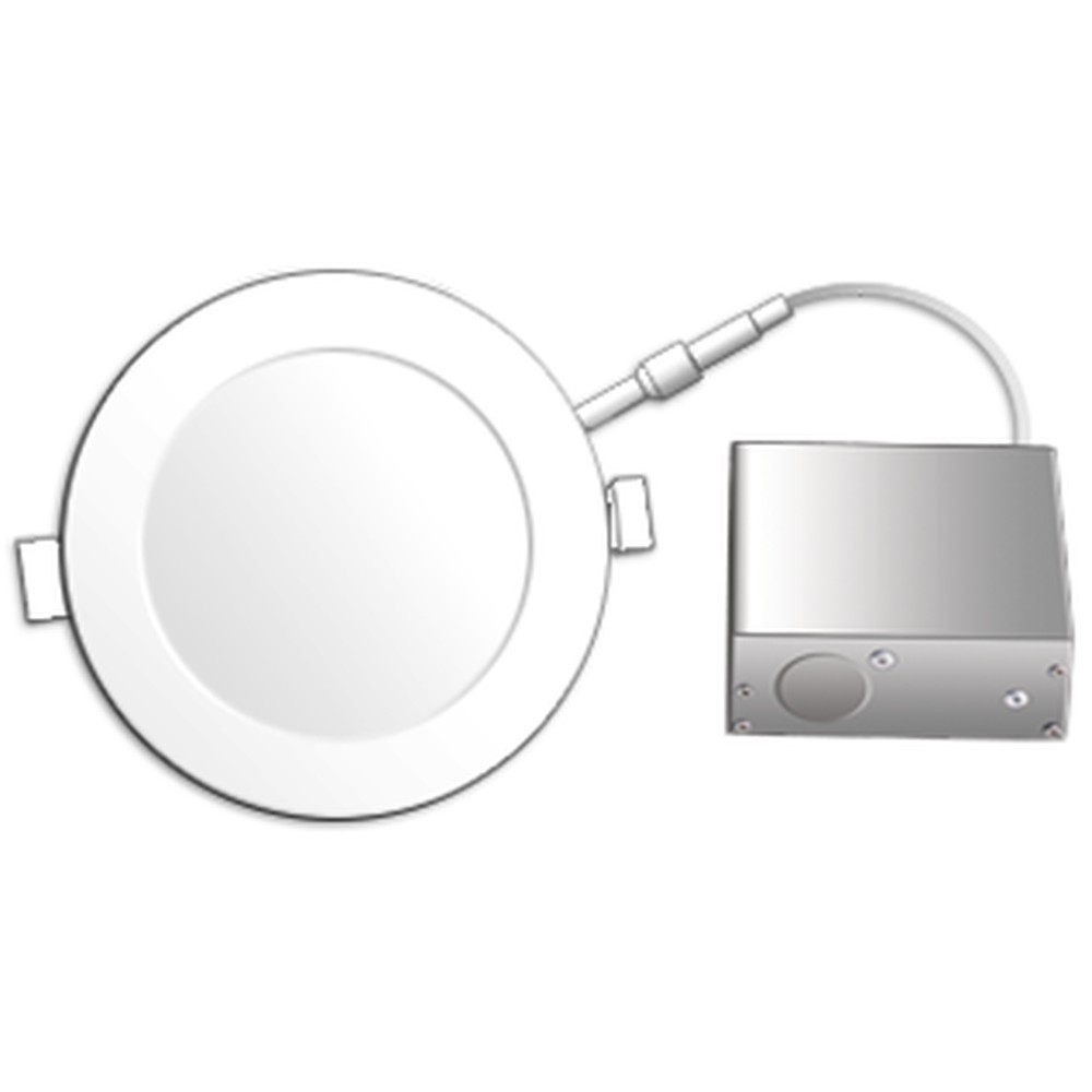 FLP6G-15W-30/40K - ROND - ORIENTABLE - BOUTONS DE SÉLECTION 30K OU 40K - LED 15W - 1100 LUMENS. ANGLE DE FAISCEAU