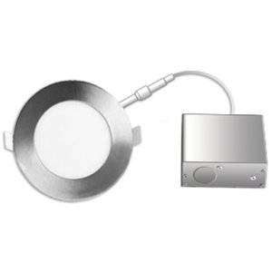 FLPB-4F + FLPB-4D - ROND - FIL FT1. 30K. VENDU EN BOÎTES DE 12. LED 10W - 750 LUMENS. ANGLE DE FAISCEAU 110°. 47/8 DIAM