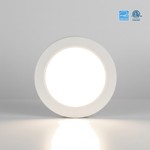 7" FLUSH MOUNTS WITH ADJUSTABLE CCT. 15W - 1000LMNS - 120V TRIAC DIMMING (2700K - 3000K - 3500K - 4000K - 5000K)