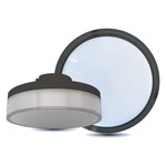 IP65 WET LOCATION (OUTDOOR) - 7" FLUSH MOUNT W/ ADJUSTABLE CCT. 15W, 1200LMNS, 120V TRIAC DIMMING (2700K, 3000K, 3500K, 4000K, 5000K) - BLACK **NEW ITEM**