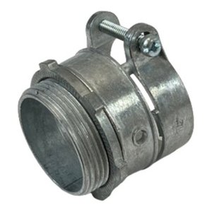 METAL CONDUIT SQUEEZE CONNECTOR 1 1/2" | DIE-CAST ZINC | V1