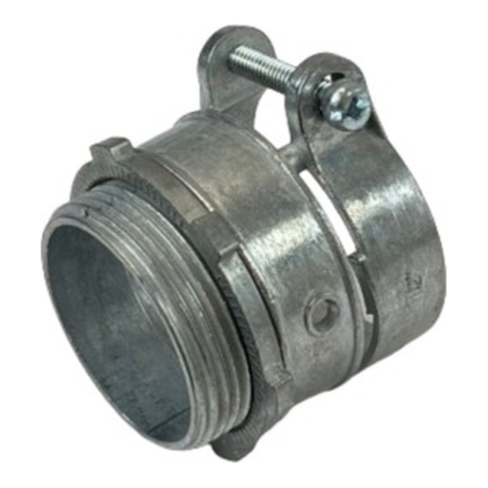 METAL CONDUIT SQUEEZE CONNECTOR 1 1/2" | DIE-CAST ZINC | V1