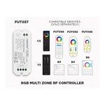 FUT037 1 TO 8 ZONES SELF REPEATING RF RGB LED CONTROLLER