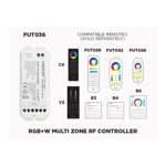 FUT038 - 1 TO 8 ZONES SELF REPEATING RF RGB+W LED CONTROLLER