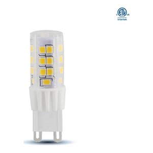 G9 5W, 400LMN, 3000K WARM WHITE, DIMMABLE