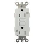GFCI SAFETY OUTLET | 15 AMP | 125V | WHITE | V2