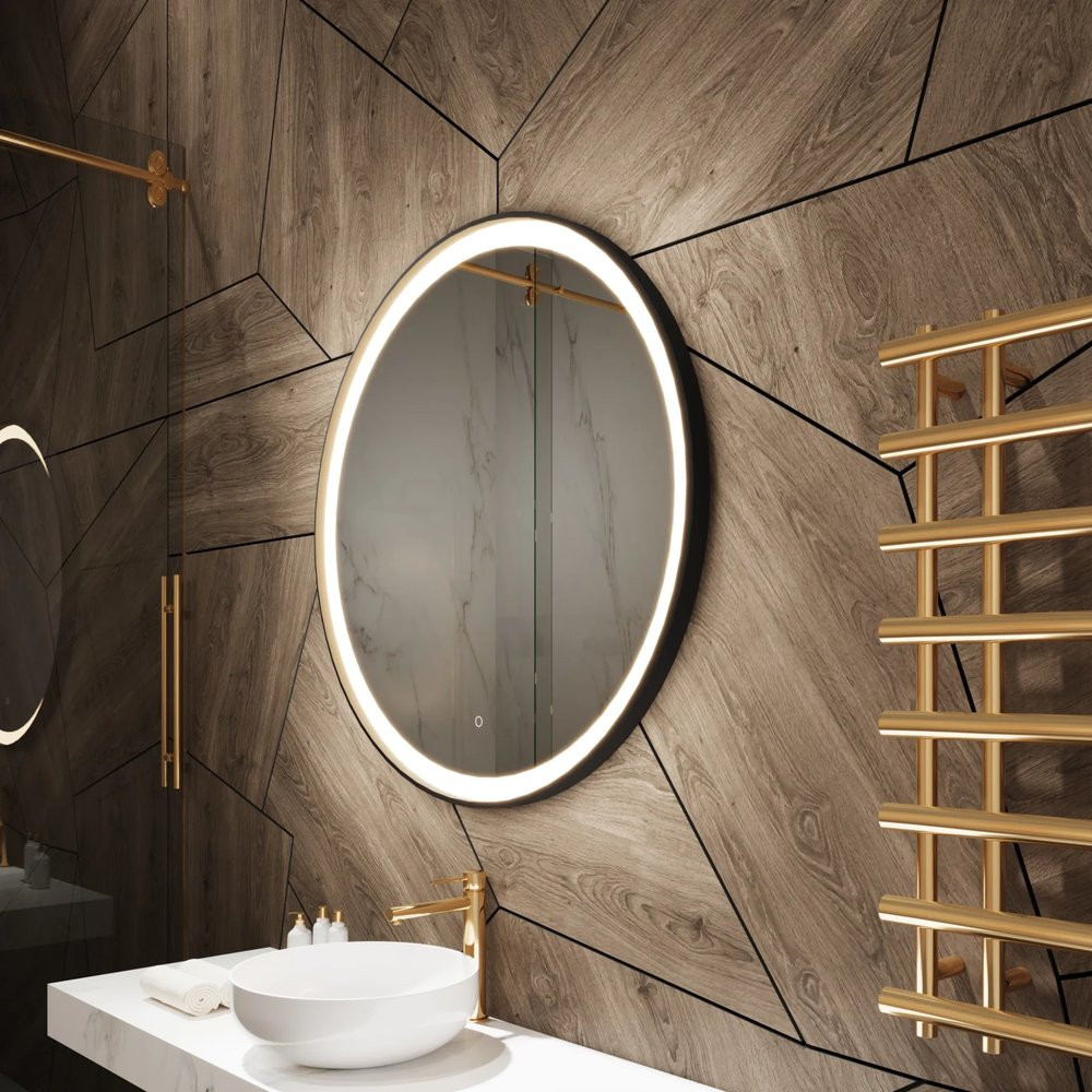 GHOST LED MIRROR (GHOSR4040CCT-TS-BLK)