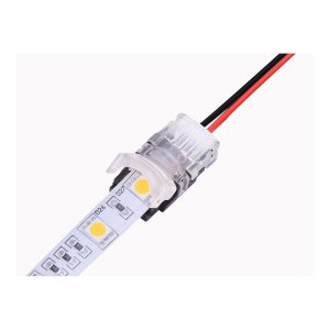 GRIP & CLIP CONNECTORS FOR CUSTOM EXTENSION ON SINGLE COLOR 3528 OR 5050 IP20 LED STRIP