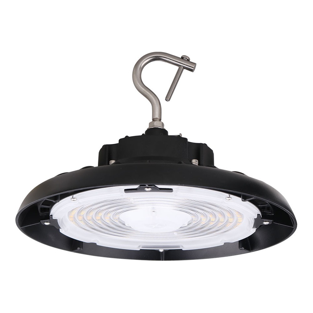 HB8 HIGH BAY, HIGH BAYS, 100W/120W/150W, 3000K/4000K/5000K, 120-347V, BLACK, DLC PREMIUM S-Y6OFX3