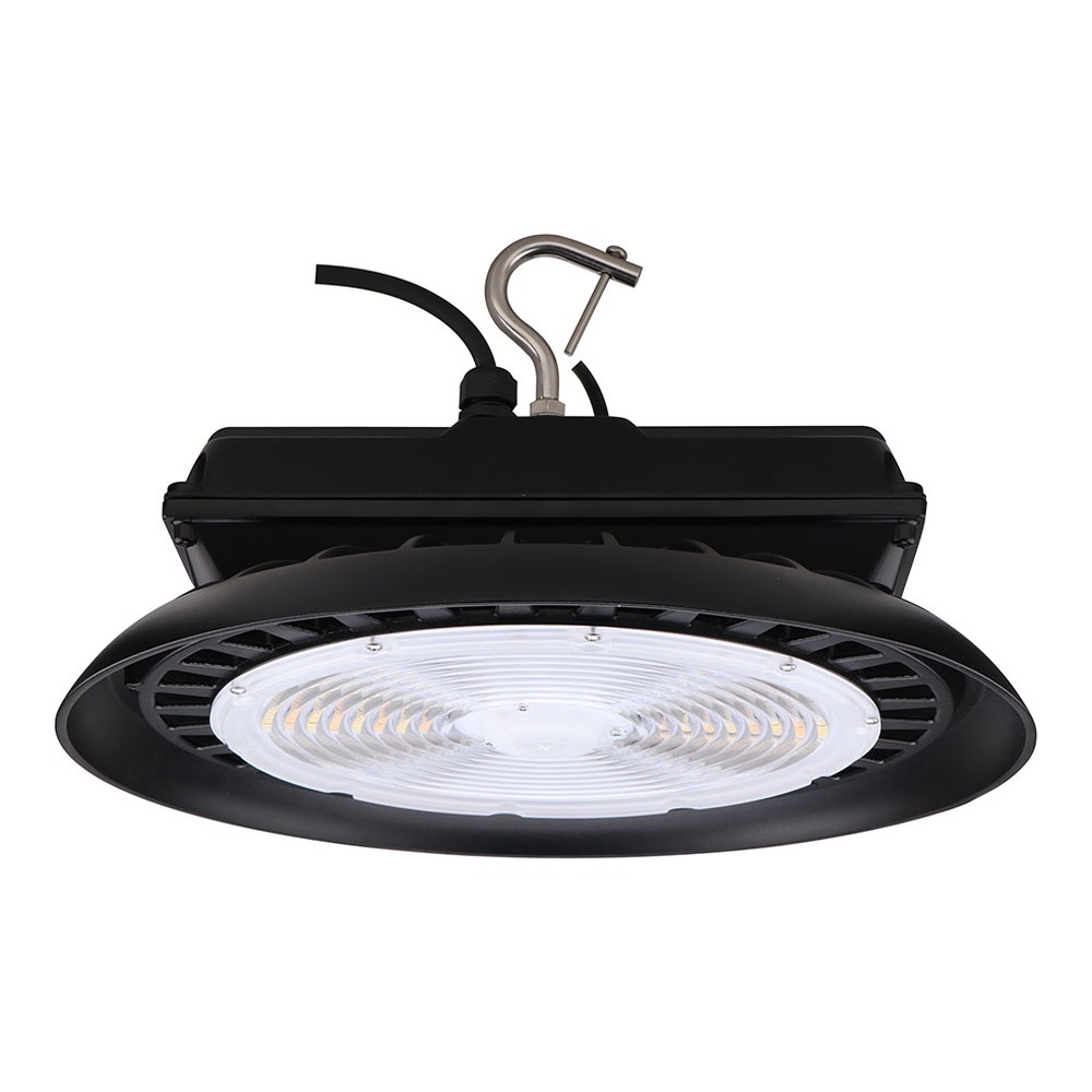 HB8 HIGH BAY, HIGH BAYS, 240W/270W/300W, 3000K/4000K/5000K, 120-277V, BLACK, DLC PREMIUM S-5UB7WL