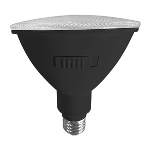 PAR38 16W 5CCT BLACK LED BULB