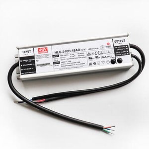 LED Driver Meanwell 100-277VAC 48VDC 240W 5.00A Dimmable 0-10VDC IP65