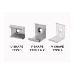 HOLDING CLIPS FOR LED BARS