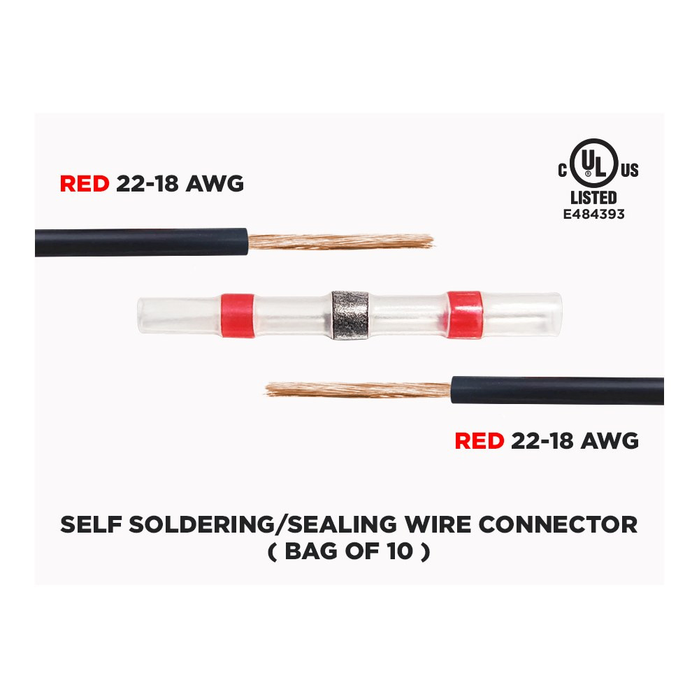 SELF SOLDERING/SEALING WIRE CONNECTOR HP-SST (BAG OF 10)