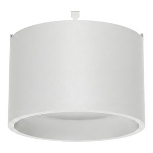HS/VERS 12" MATTE WHITE/MATTE WHITE CYLINDRICAL TRIM