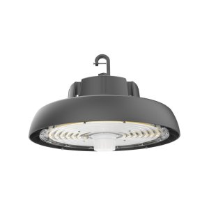 UFO HIGHBAY V2 240-200-150W 120-347V 40K BLACK CLEAR 90 DEG. MOTION DIM 0-10V DLC PREMIUM - DLC ID S-HVNO8P