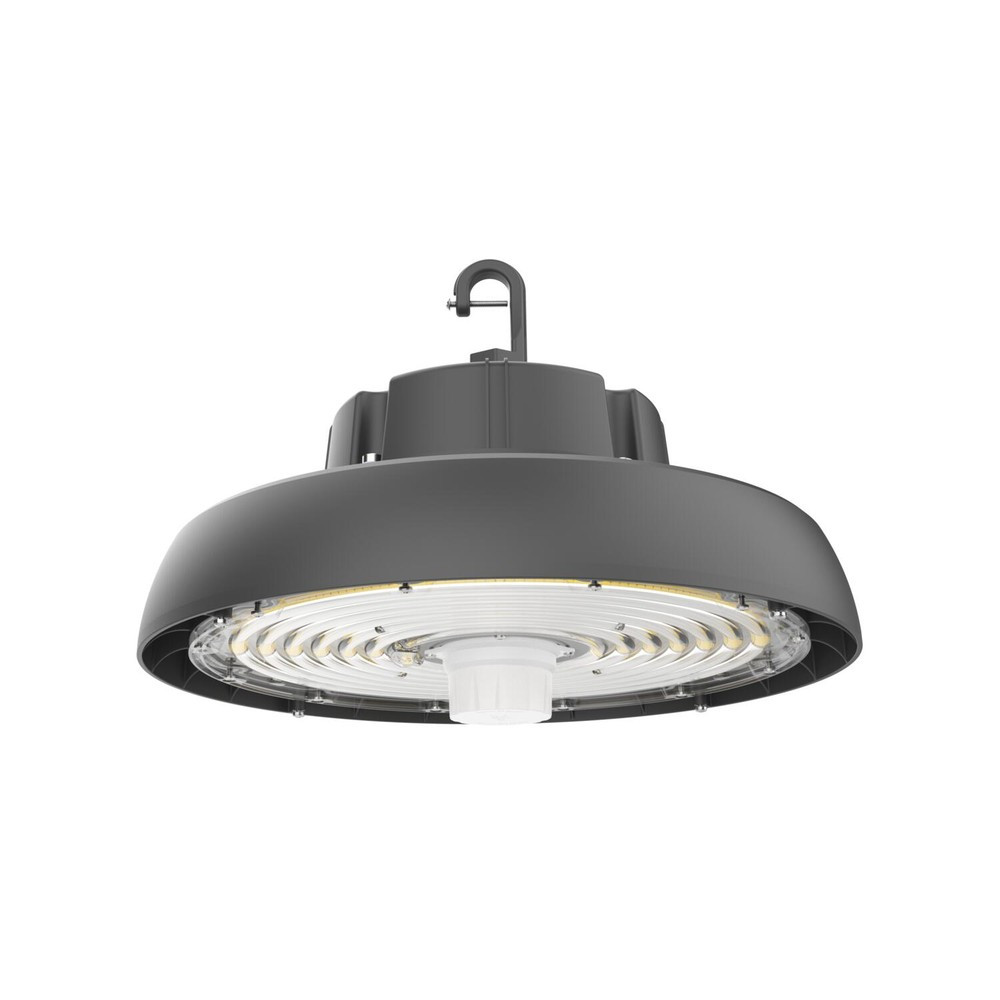 UFO highbay V2 240-200-150W 120-347V 50K black clear 90 deg. motion base dim 0-10V