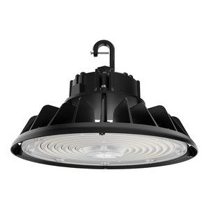 UFO HIGHBAY 240-200-150W 120-347V 35-40-50K BLACK CLEAR 90 DEG. |DIM 0-10V