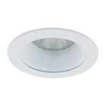 4" TRIM P20 50W - MATTE WHITE BAFFLE - WHITE TRIM RING - HV4-TH4001-FWH