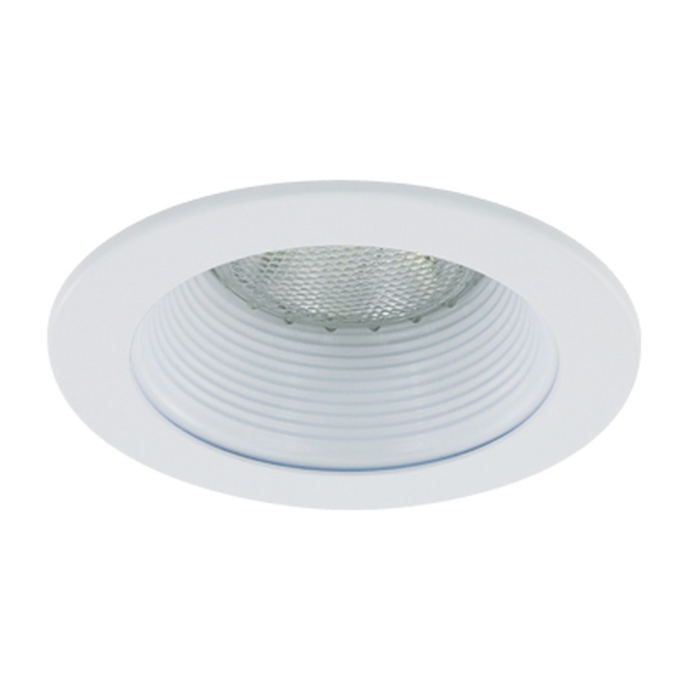 4" TRIM P20 50W - MATTE WHITE BAFFLE - WHITE TRIM RING - HV4-TH4001-FWH
