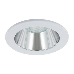 4" TRIM P20 50W - CHROME REFLECTOR - WHITE TRIM RING - HV4-TH4002-CH
