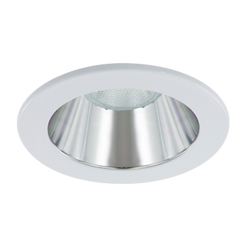 4" TRIM P20 50W - CHROME REFLECTOR - WHITE TRIM RING - HV4-TH4002-CH