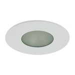 4" TRIM MR16 35W - SHOWER TRIM - MATTE WHITE TRIM RING - HV4-TH4013-FWH