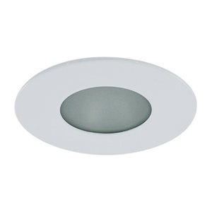 4" TRIM MR16 35W - SHOWER TRIM - WHITE TRIM RING - HV4-TH4013-WH