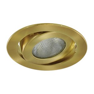4"TRIM P20 50W - GIMBAL - BRUSHED BRASS - HV4-TH4018-BB