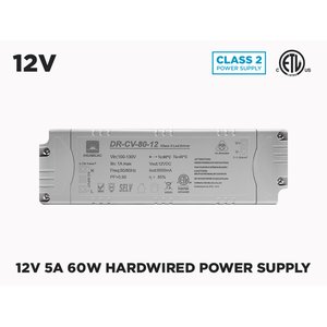 12V DC HARDWIRED LED DRIVER - 60W (5A)