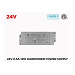 24V DC HARDWIRED LED DRIVER - 12W (0.5A)