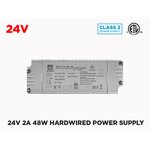 24V DC HARDWIRED LED DRIVER - 48W (2A)