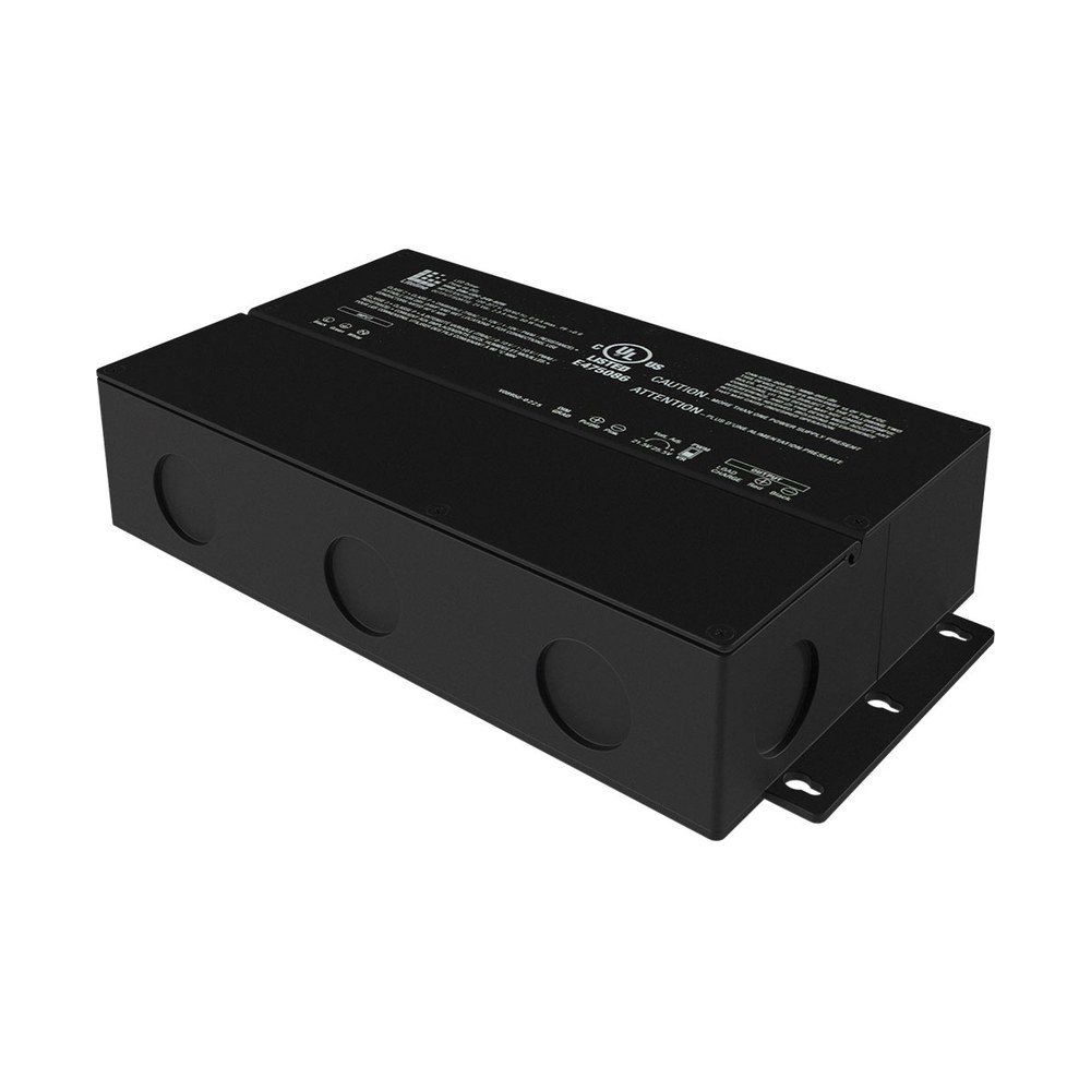 24VDC - 60W - HARDWIRE BOX CLASS2 - CV - TRIAC - 0-10V - BK - HWB-DIM-CDC-24V-60W