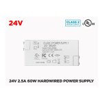 24V DC HARDWIRED LED DRIVER 2.5A (60W)