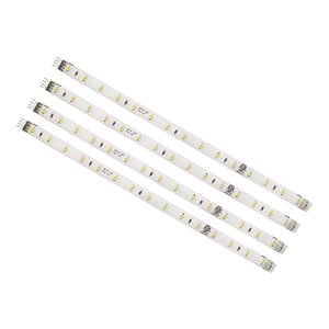 4 LED FLEXIBLE STRIPS 10 IN UNDER-CABINET WHITE