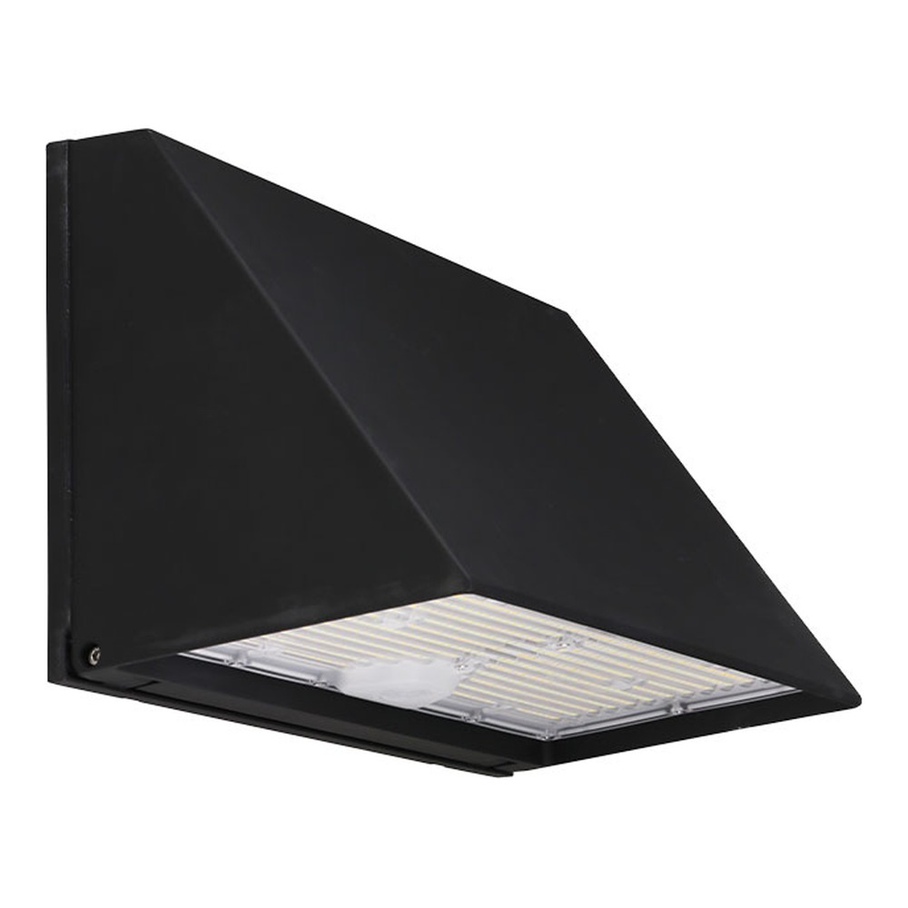 KEYSTONE WALL PACK, WALL PACKS, 40W/60W/80W, 3000K/4000K/5000K, 120-347V, BLACK