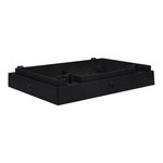KEYSTONE WALL PACK, WALL PACKS, ACCESSORIES, BACK PLATE (FOR KWP-80W-3P-3CCT-UD-BK & KWP-120W-3P-3CCT-UD-BK)