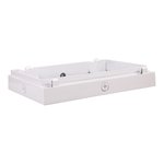 KEYSTONE WALL PACK, WALL PACKS, ACCESSORIES, BACK PLATE (FOR KWP-80W-3P-3CCT-UD-WH & KWP-120W-3P-3CCT-UD-WH)