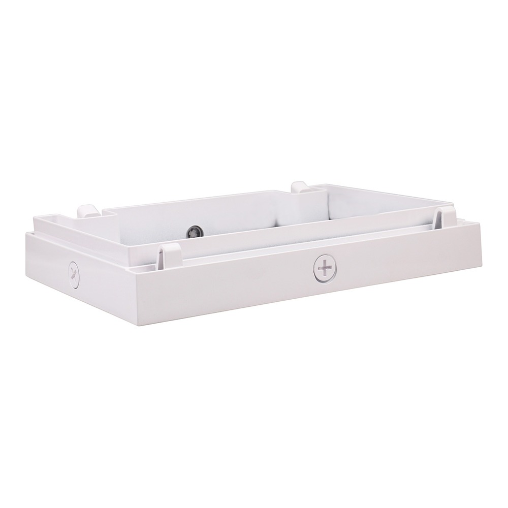 KEYSTONE WALL PACK, WALL PACKS, ACCESSORIES, BACK PLATE (FOR KWP-80W-3P-3CCT-UD-WH & KWP-120W-3P-3CCT-UD-WH)
