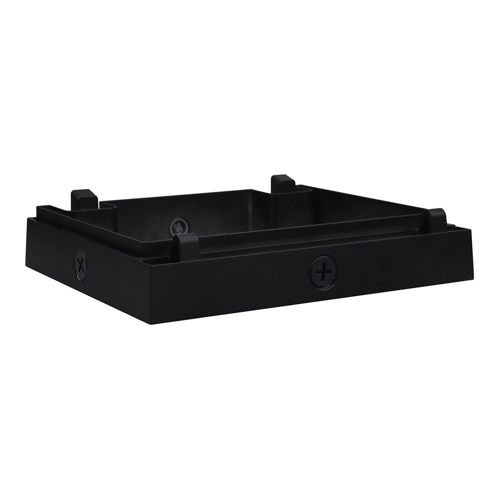 KEYSTONE WALL PACK, WALL PACKS, ACCESSORIES, BACK PLATE (FOR KWP-40W-3P-3CCT-UD-BK)