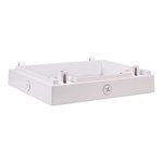 KEYSTONE WALL PACK, WALL PACKS, ACCESSORIES, BACK PLATE (FOR KWP-40W-3P-3CCT-UD-WH)