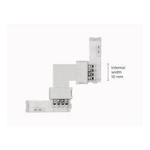 LCONRGB5050 Connecteur d'angle L pour bande LED – LED MONTREAL | Lumibox