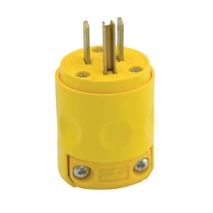 15A 125V MALE PLUG LEVITON 515PV - NEMA 5-15P