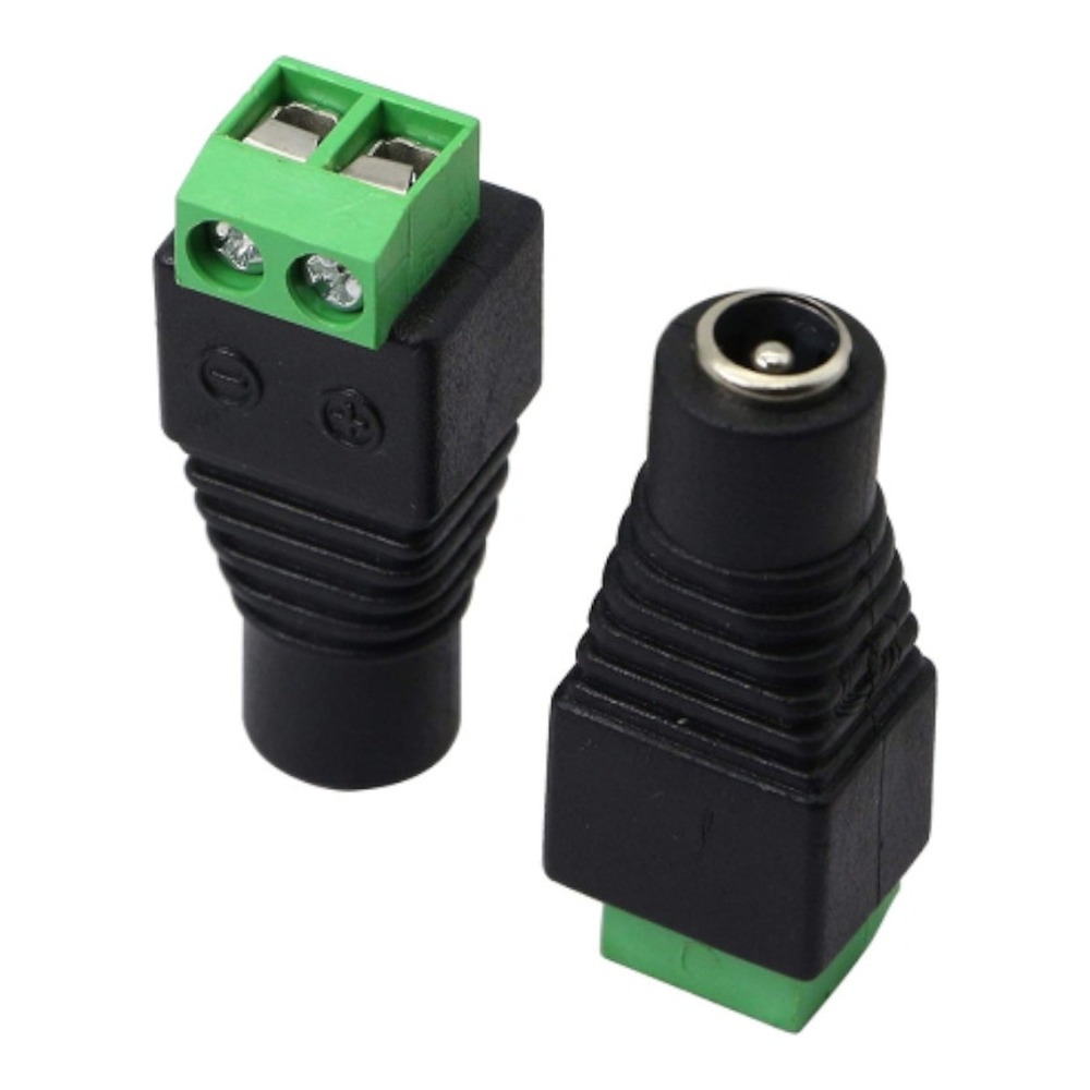 GREEN FEMALE CONNECTOR FOR POWER SUPPLY