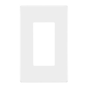 SINGLE SCREWLESS WALL PLATE - LEDCO