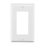 SINGLE WALL PLATE WITH SCREWS - LEDCO