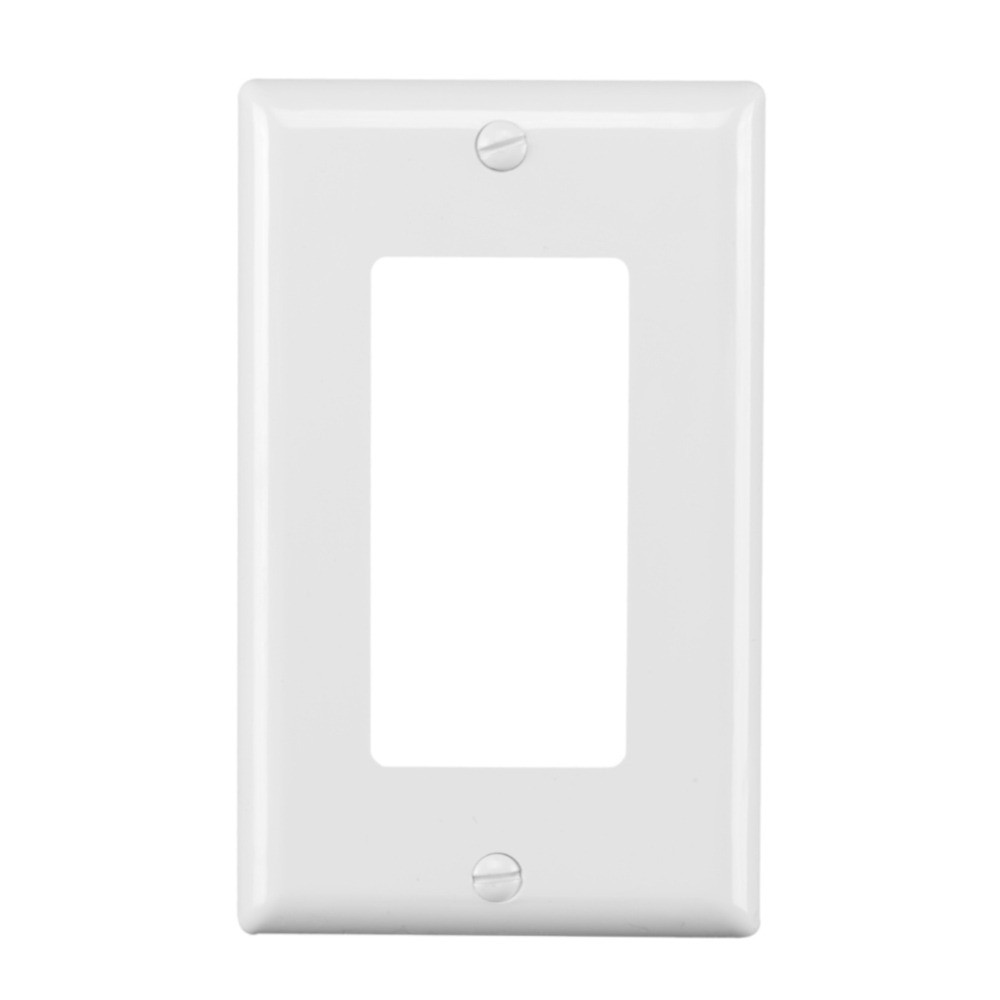 SINGLE WALL PLATE WITH SCREWS - LEDCO