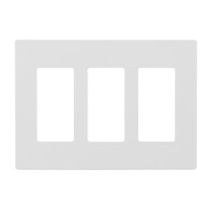 SCREWLESS TRIPLE WALL PLATE - LEDCO