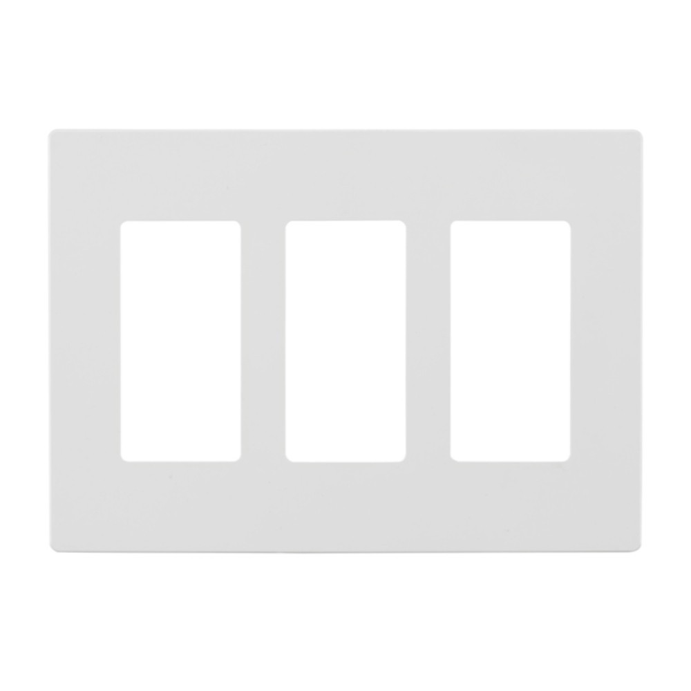 SCREWLESS TRIPLE WALL PLATE - LEDCO