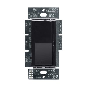 LUTRON DIVA LED DIMMER - 150W - LCDIM-LUDIVBK-120V